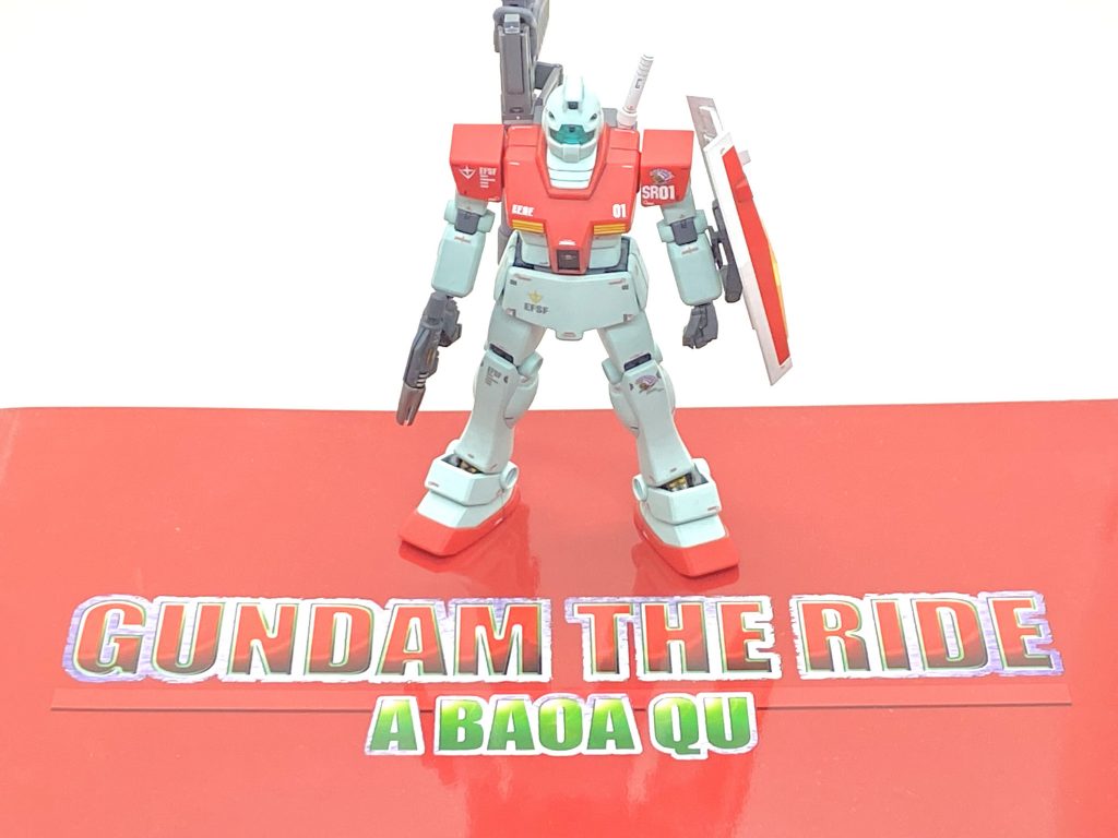 ジャック・ベアード機の元ネタになります今は無きGUNDAM THE RIDEのパンフレットです。