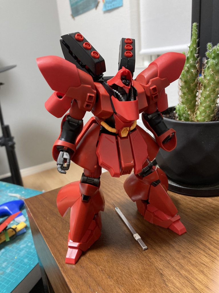 HGUC サザビー–8枚目/制作者：筆塗りおじさん