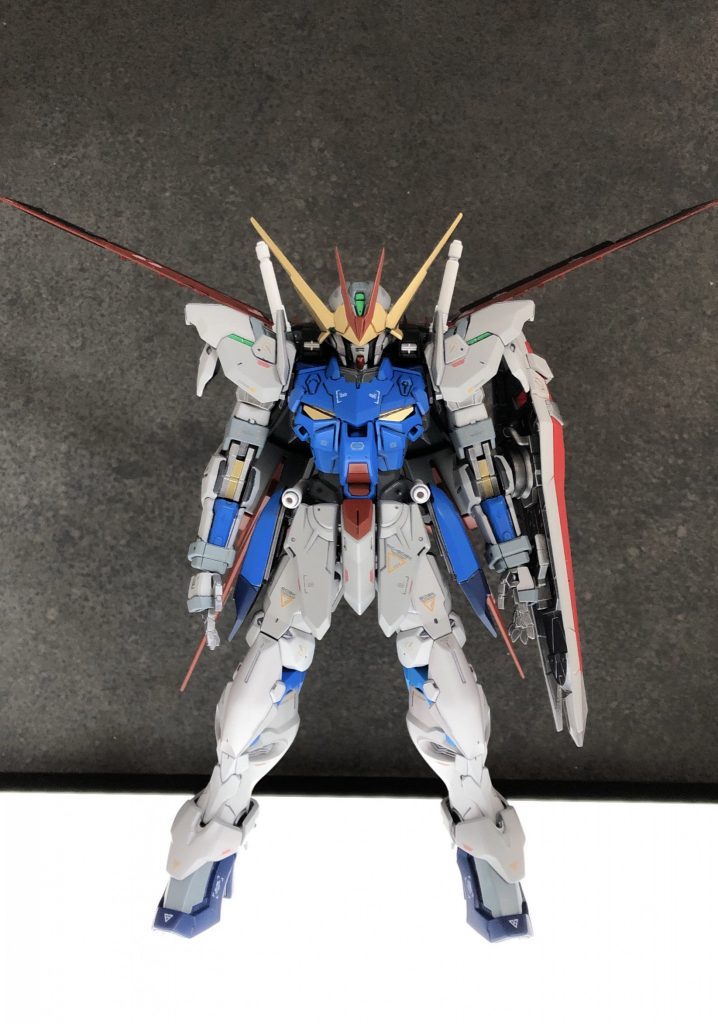 エールストライカー装備ストライカーを装備できるため、今回はエールストライカーを製作し装備させています。(だってバックホームとか難しいんだもん…