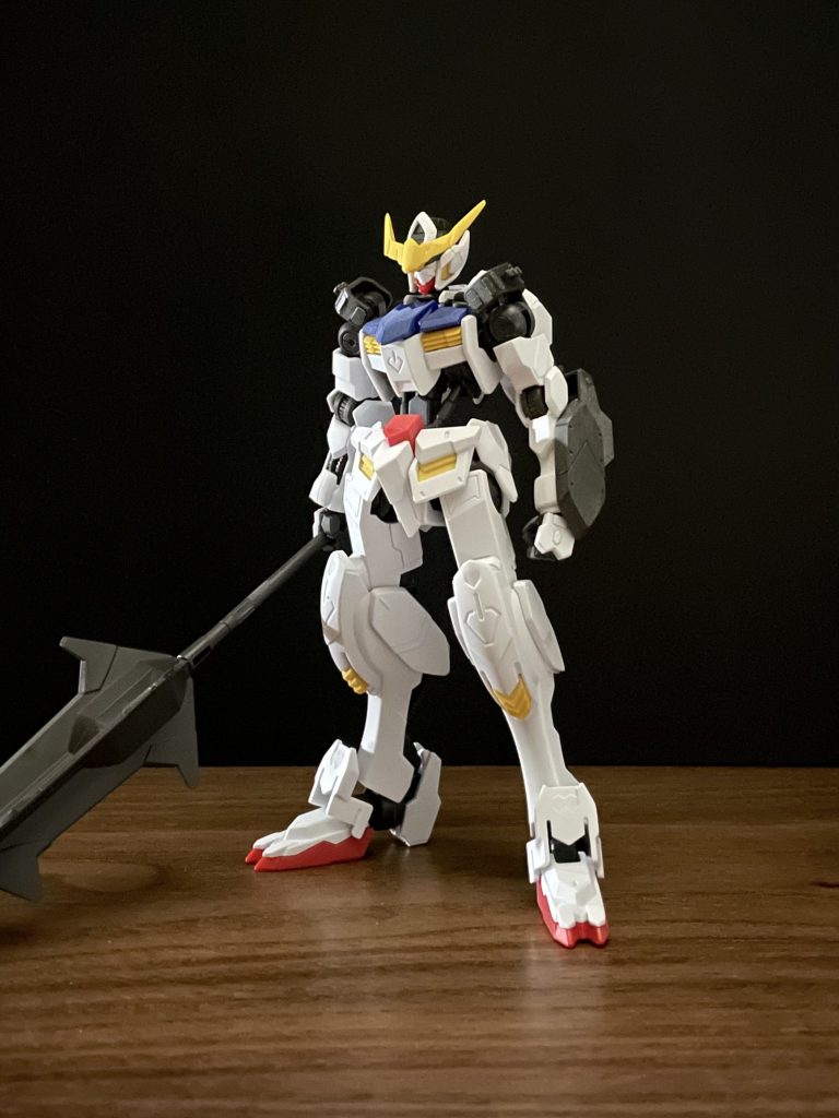 HGバルバトスは過去に第4形態で作成した事があるので、今回は第1形態で作成しました。