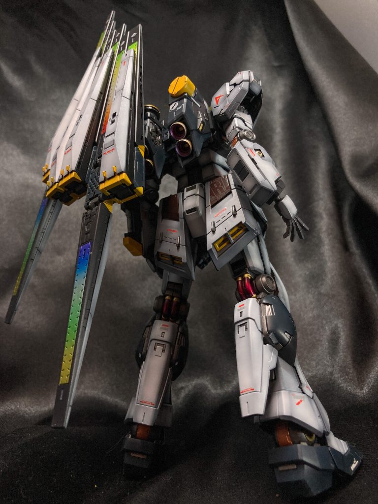 RG νガンダム HWS–5枚目/制作者：@Nekohige0511