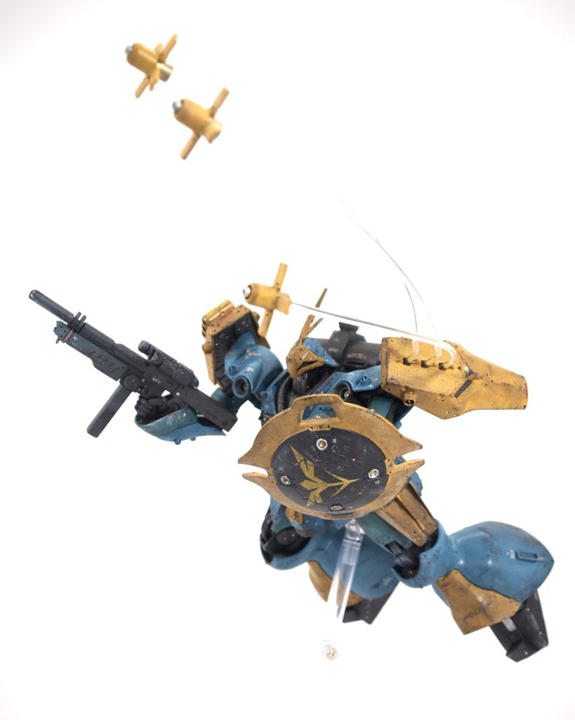 1/144 HGUC ヤクト・ドーガ(ギュネイ・ガス准尉機)–5枚目/制作者：@FATSOULDT