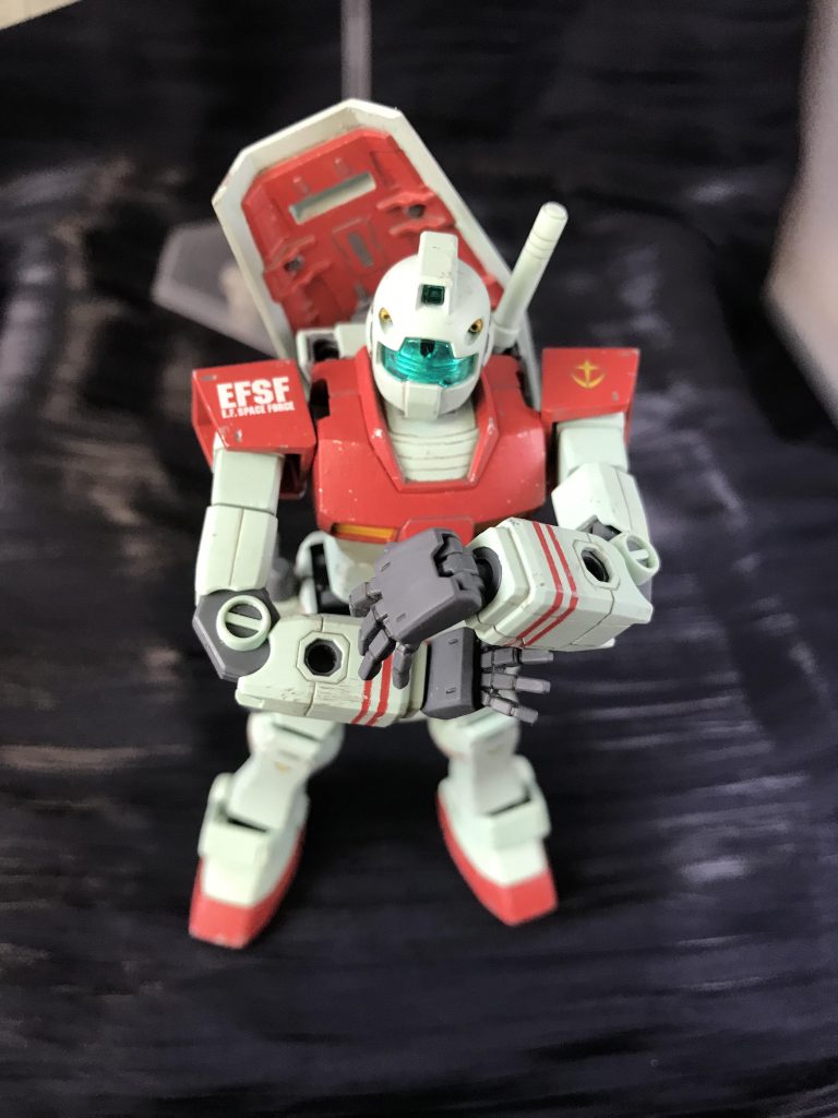 腕組み用上腕延長パーツはこんな感じに咬ませときます。