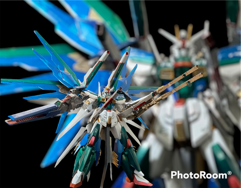 フリーダムコスモス(追加ライフル)–7枚目/制作者：@giyaran23