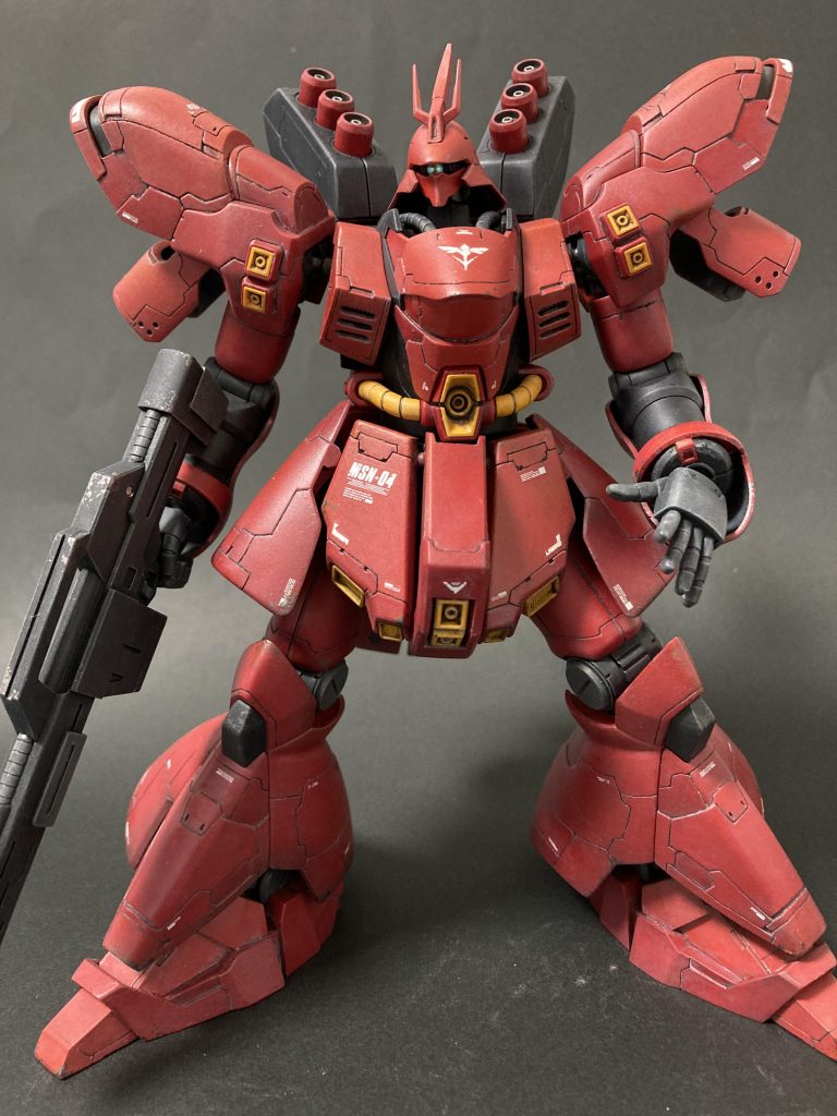 HGUC サザビー–2枚目/制作者：筆塗りおじさん