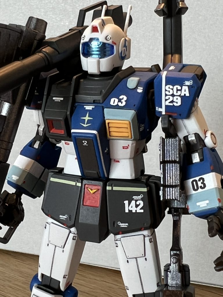 ＨＧ 1/144 ジム・キャノン（ロケット・バズーカ装備）｜YKKNさんの 