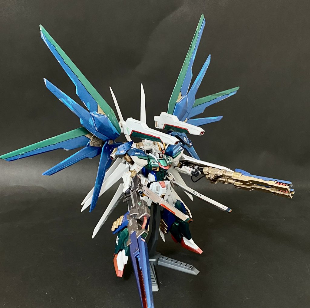 フリーダムコスモス(追加ライフル)–3枚目/制作者：@giyaran23