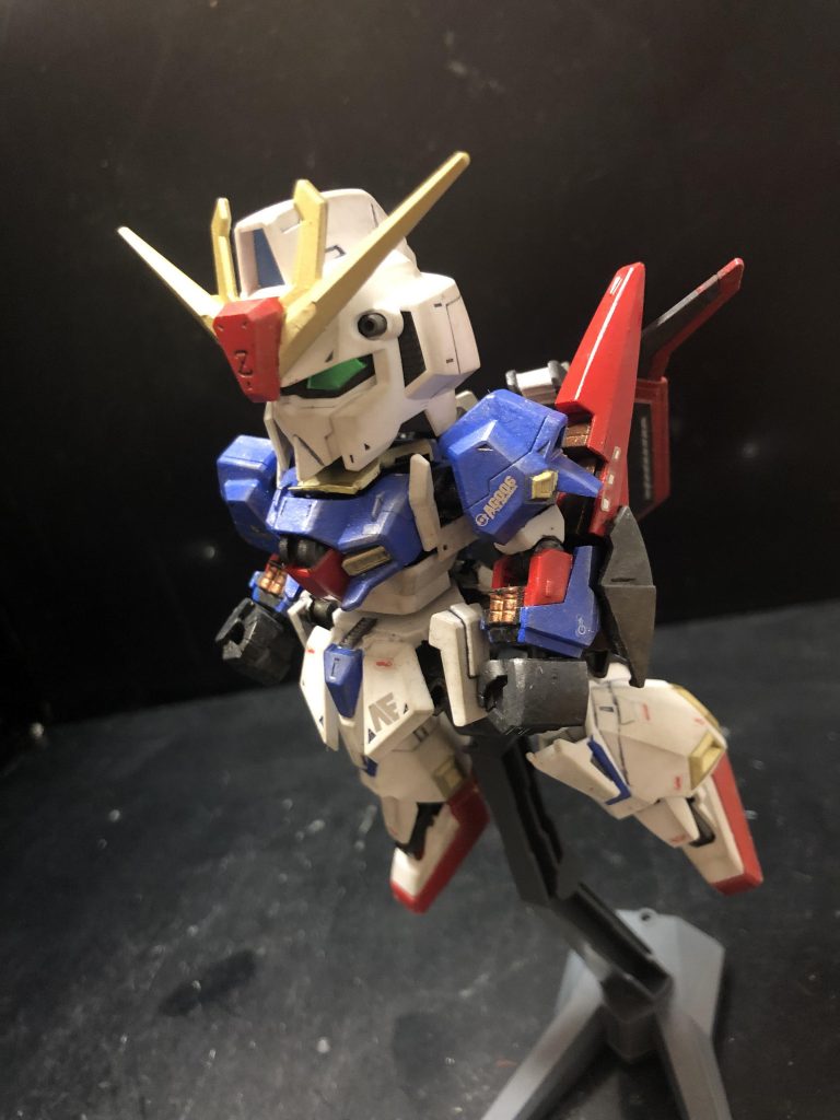 まーココからですよ。フラットなトコから可変スタートです。「カミーユ、Zガンダム行きます！」