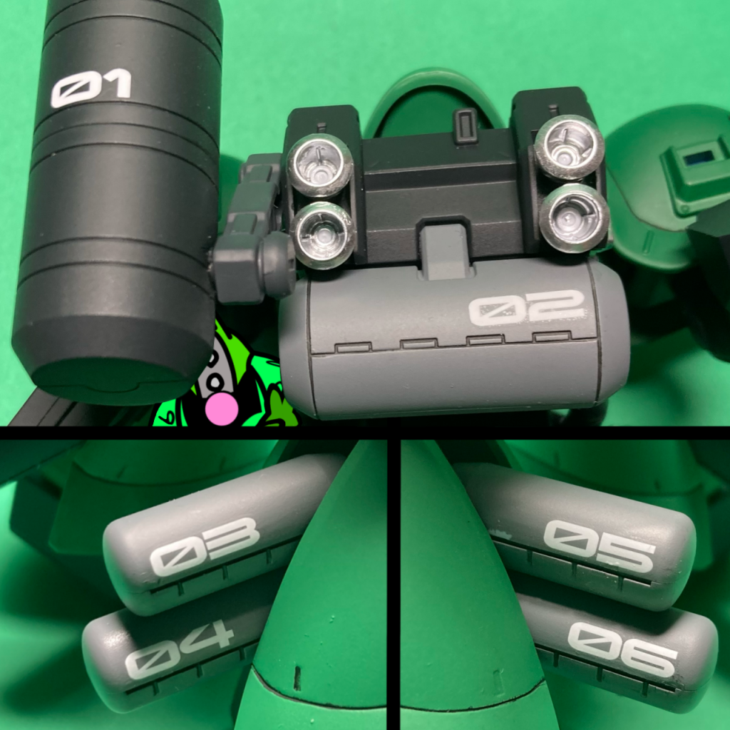 1番から6番タンク