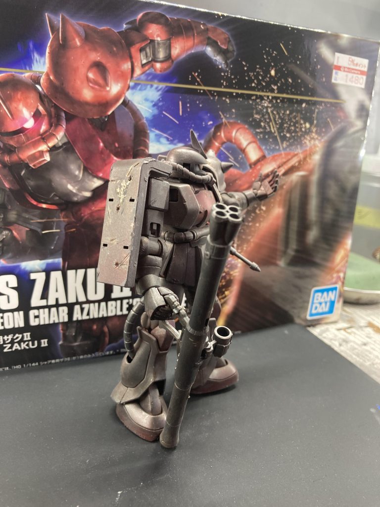 HG-06S ZAKU Ⅱ Diablo(シャー専用)–3枚目/制作者：涅槃-nirvāṇa
