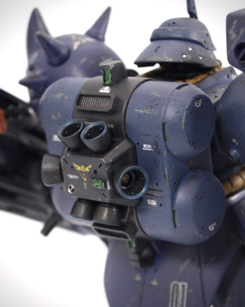 1/144 HGUC ギラ・ドーガ(レズン・シュナイダー少尉機)–9枚目/制作者：@FATSOULDT