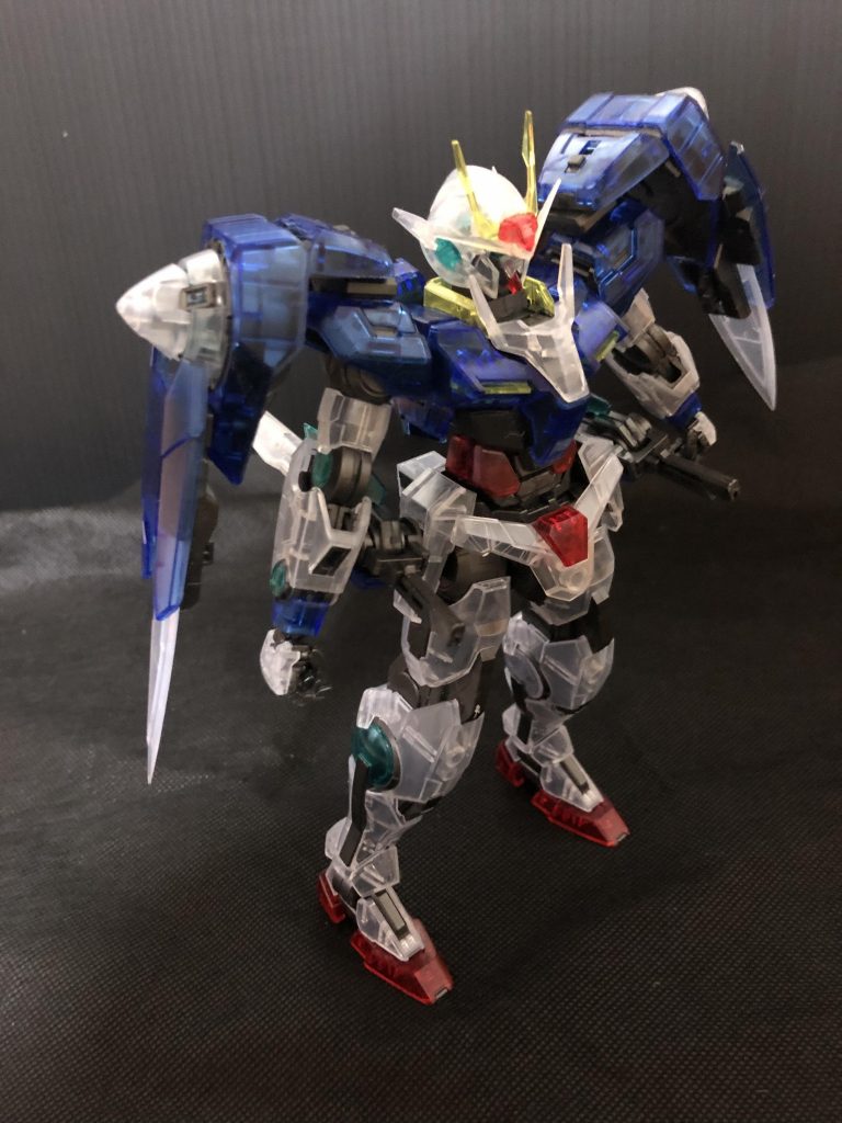 ダブルオーガンダム クリアパーツ–2枚目/制作者：アッキー