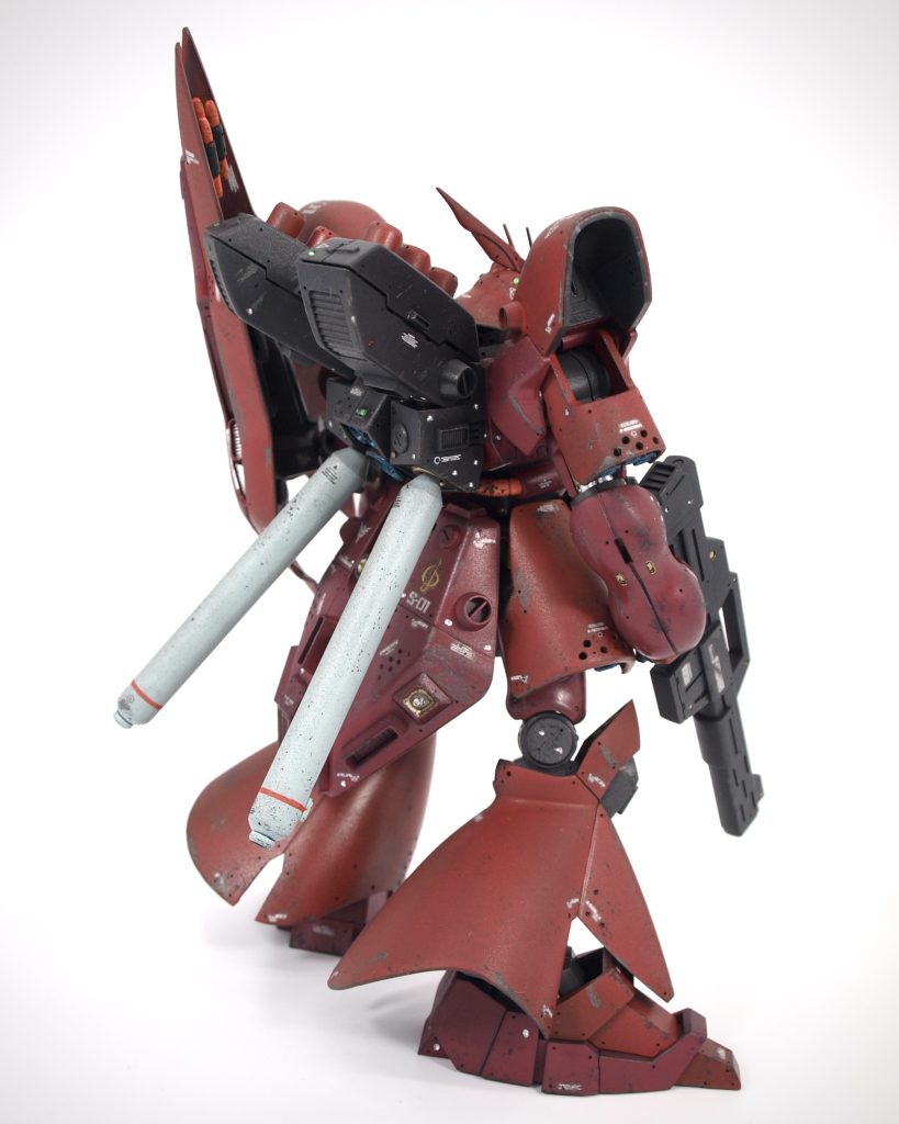 1/144 HGUC サザビー–8枚目/制作者：@FATSOULDT