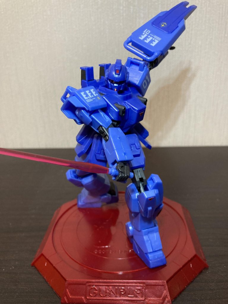 ブルーディスティニー１号機（素組）–2枚目/制作者：@nonbirigan