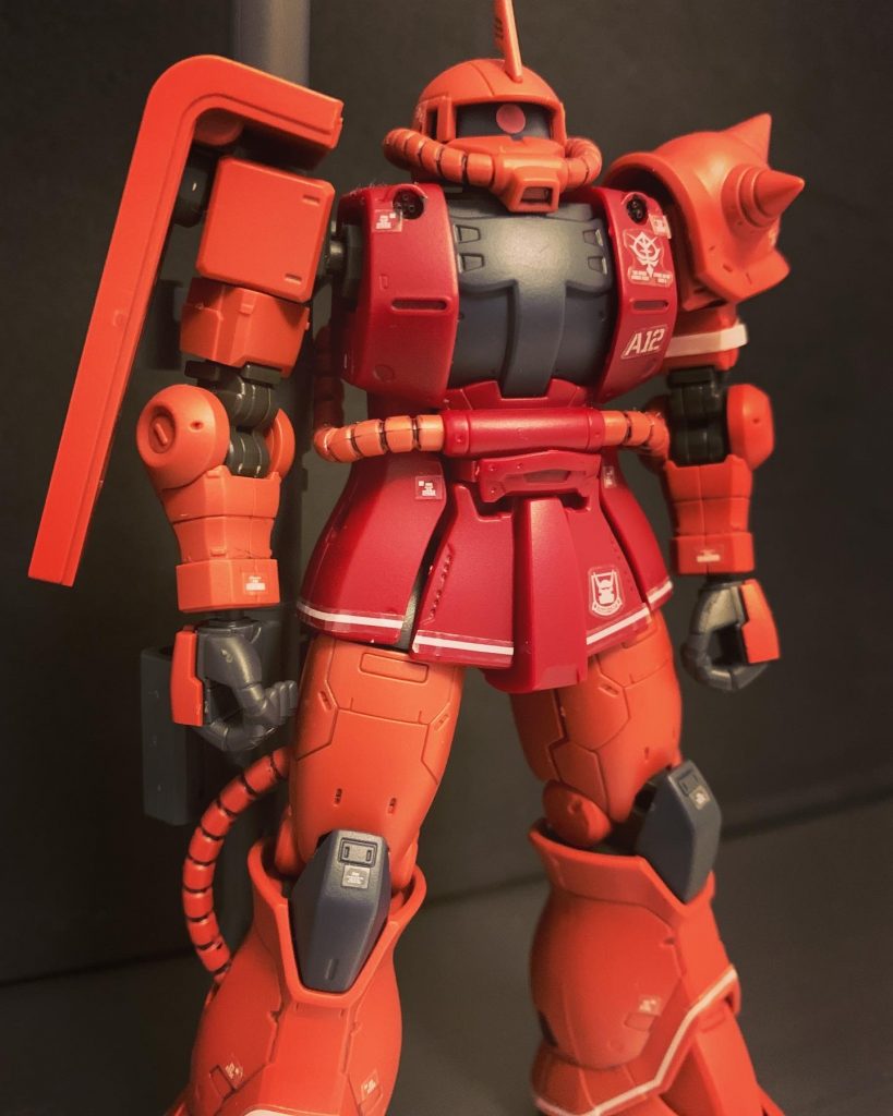 HG ザクII オリジン シャア専用–3枚目/制作者：uni_corn_g