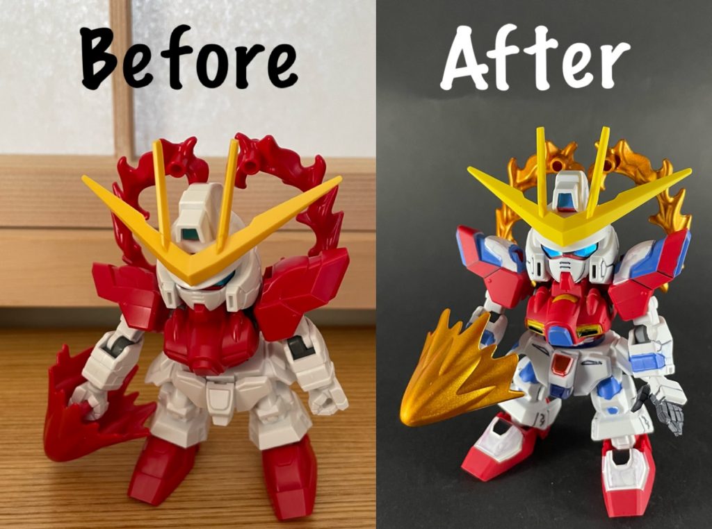 塗り分け箇所多めなので、結構大変でした😓