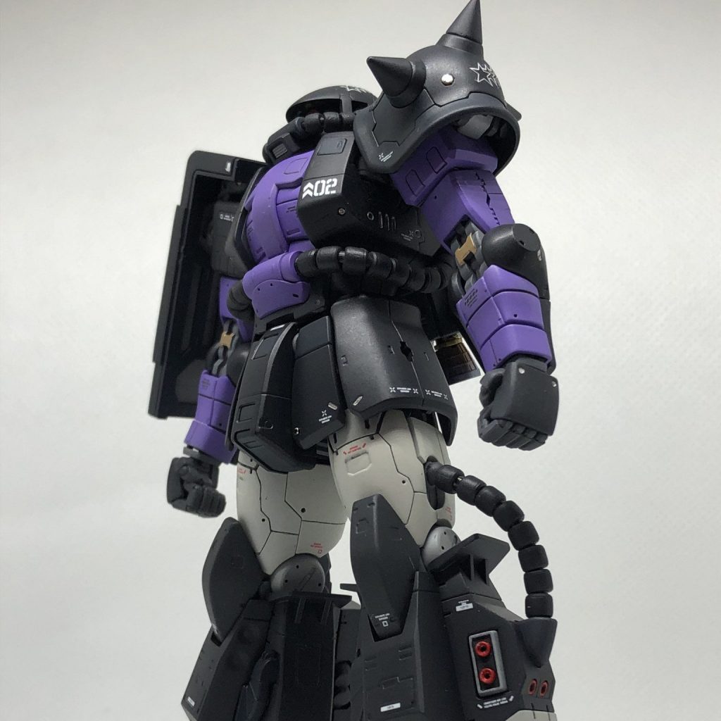 RG MS-06R-1A 黒い三連星｜みつあきさんのガンプラ作品