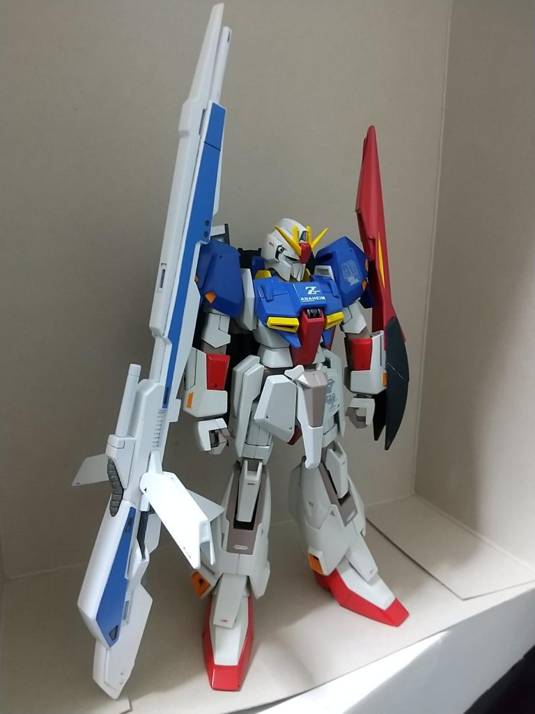 武器の塗装も変えた