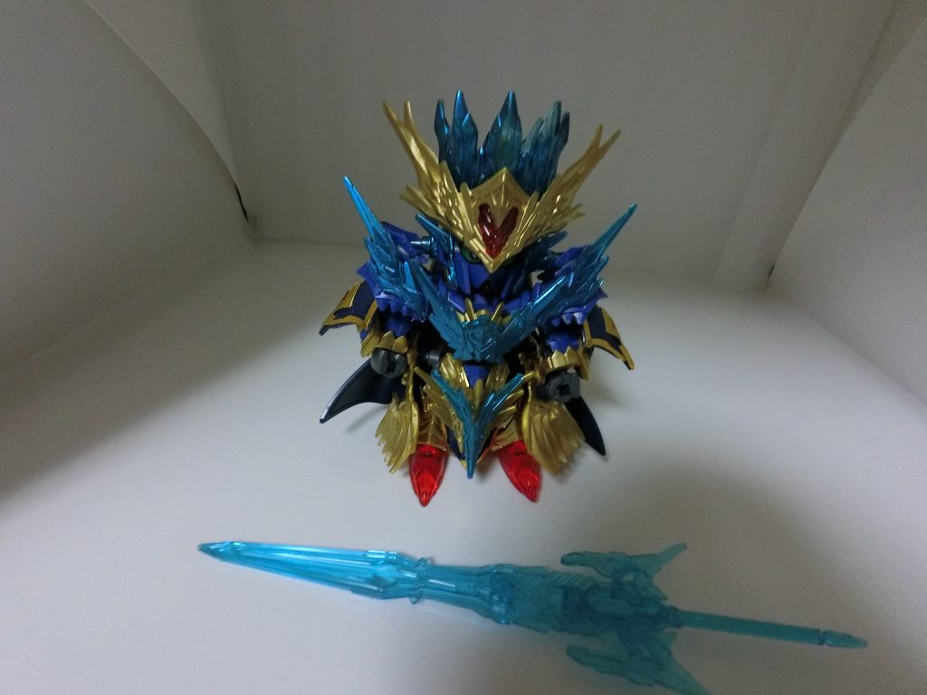 エクスカイザーじゃなくてエクスカリバー。あえて塗らなかったが比較対象ソノニ。この時のモード名はギャザウェイモードと勝手に言ってみたり。