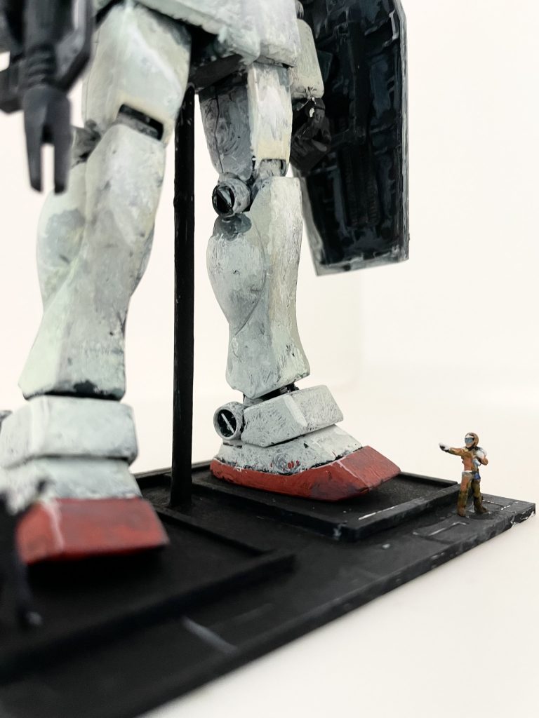 HGUC エコプラ ジム アクリルガッシュ全塗装–4枚目/制作者：NbHaruto