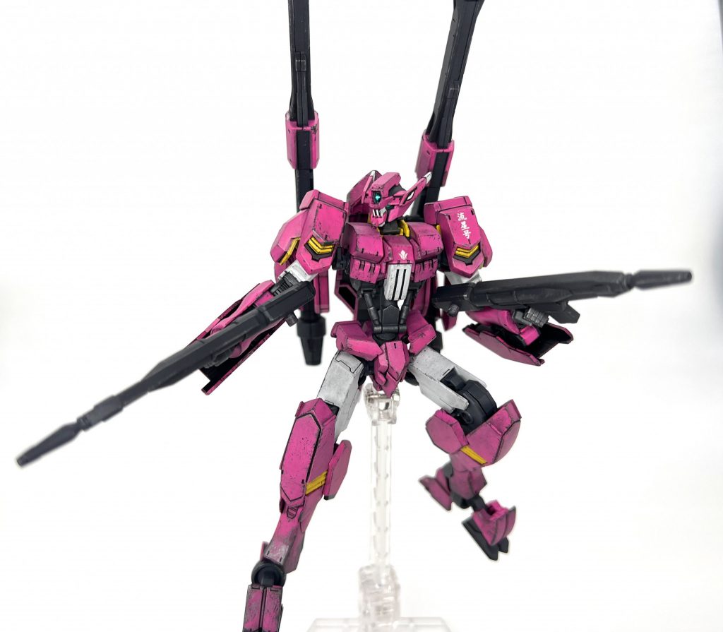 グリップを出して銃を手持ち状態に