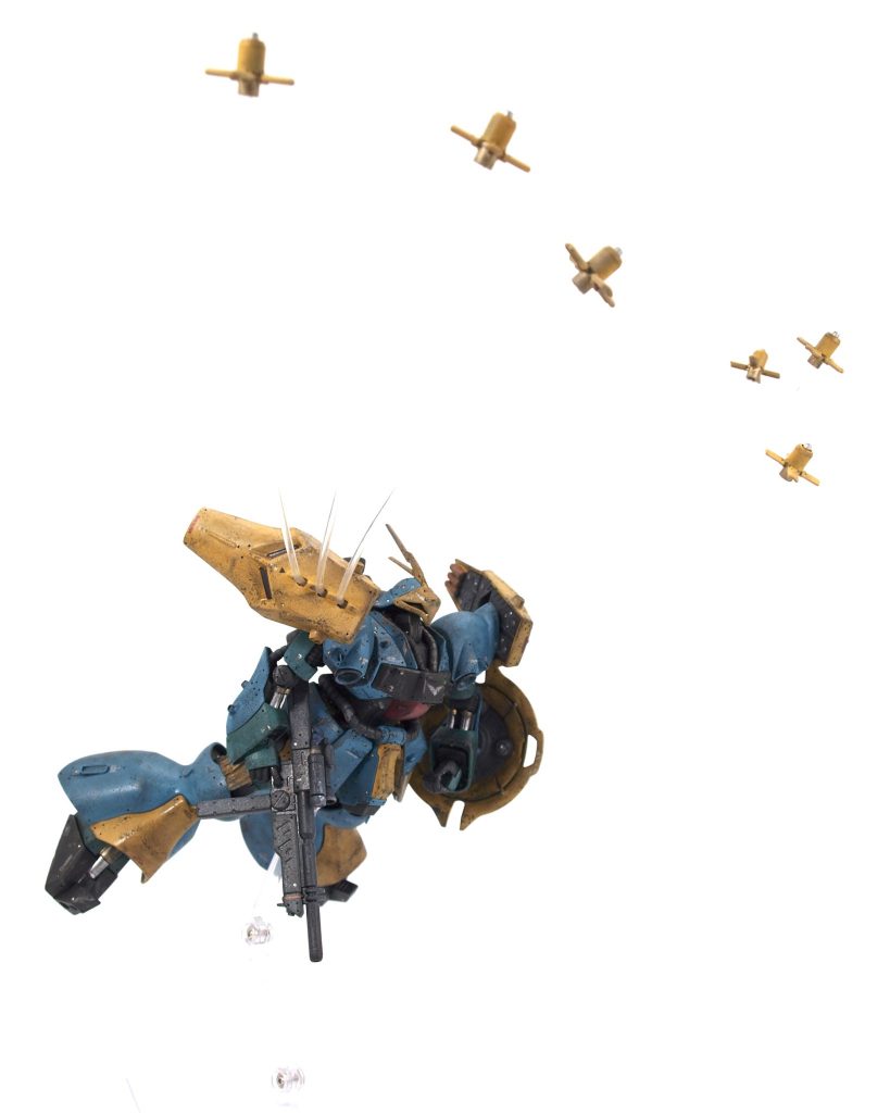 1/144 HGUC ヤクト・ドーガ(ギュネイ・ガス准尉機)–3枚目/制作者：@FATSOULDT