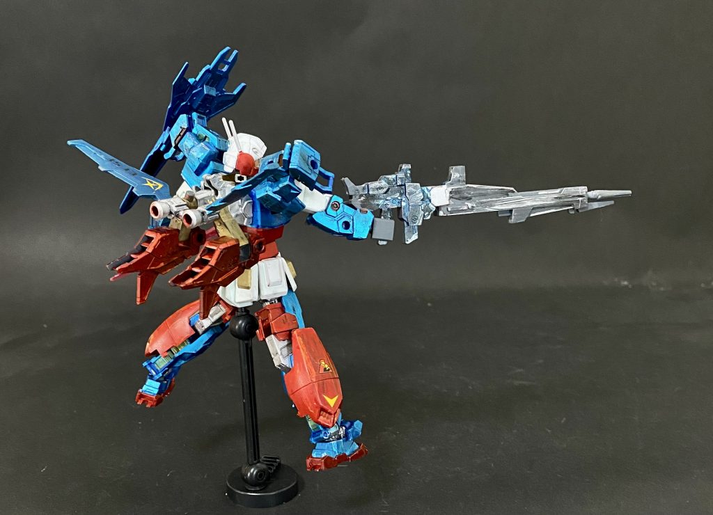 しかし30mmのブースターはそのまま使うと羽が短いような...😆