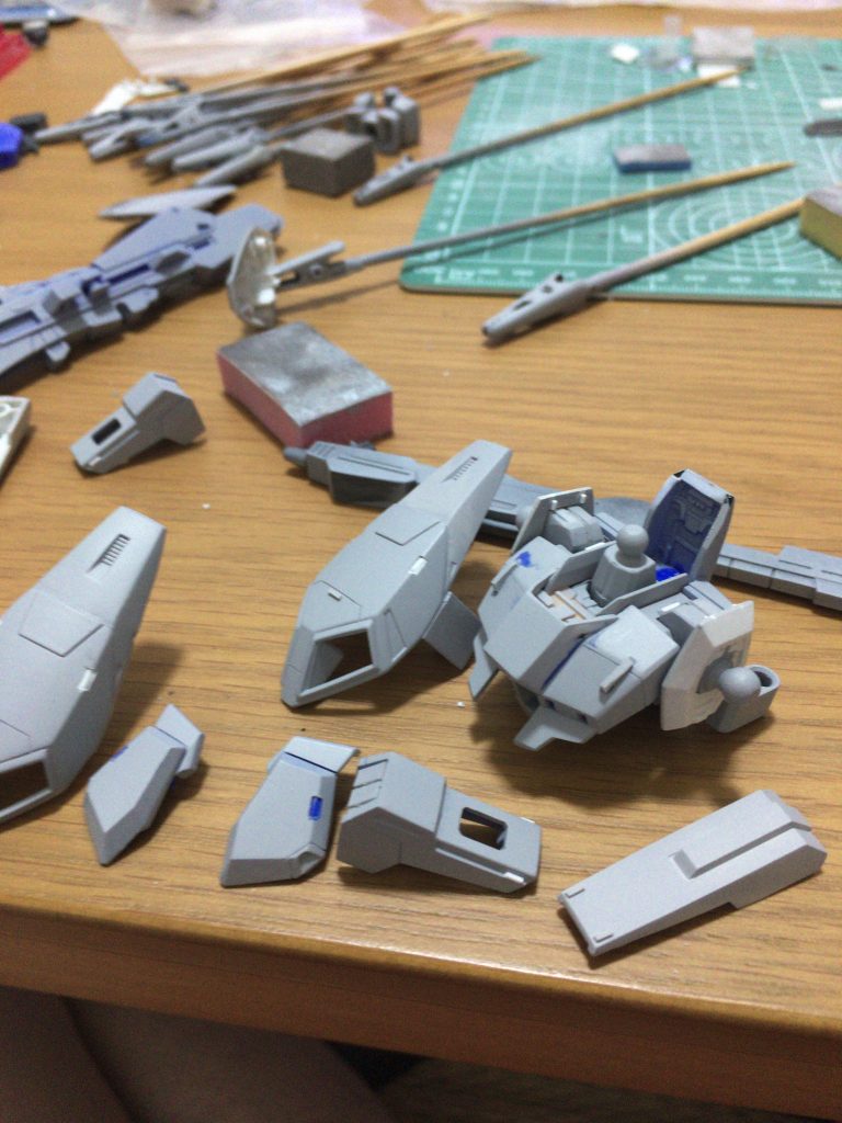 あとチマチマとディテールアップ。