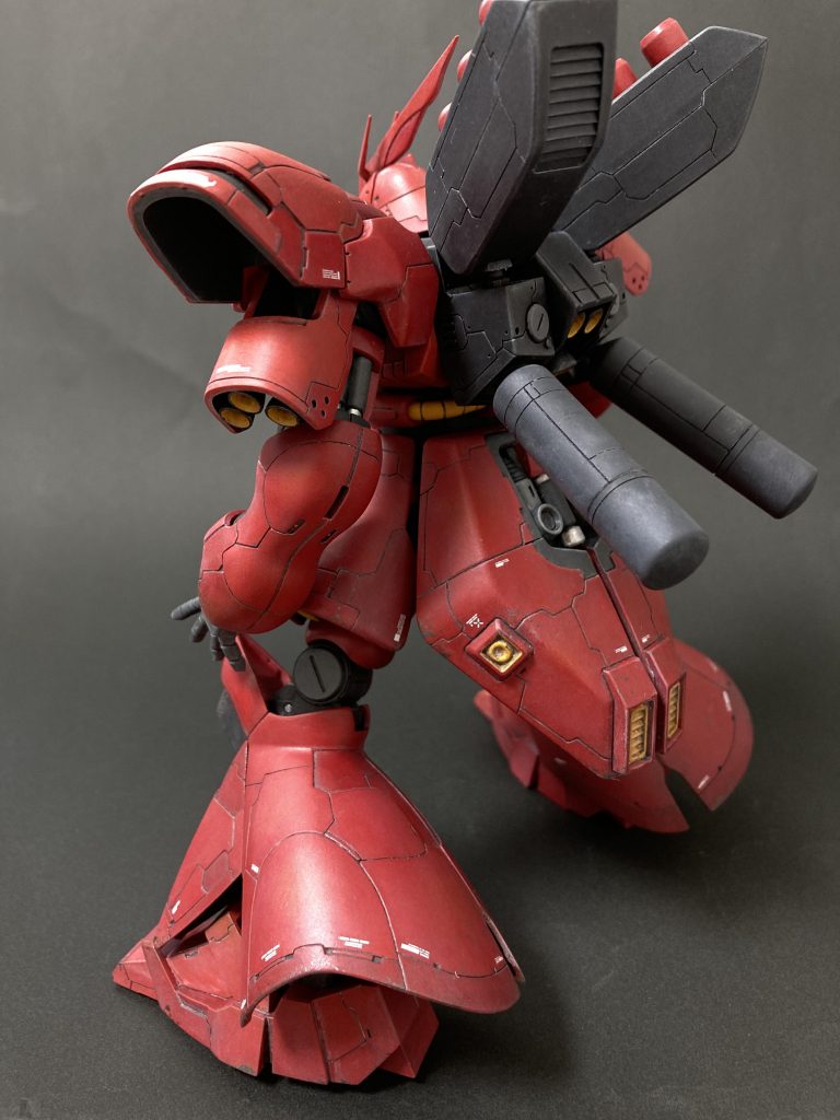 HGUC サザビー–4枚目/制作者：筆塗りおじさん