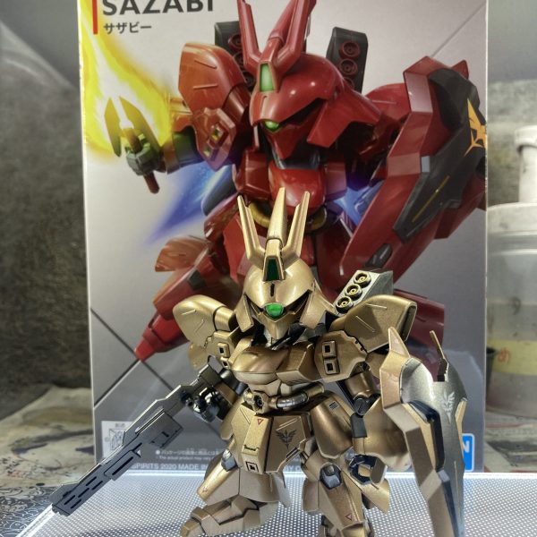 SD GUNDAM EX-S MSN-04 SAZABI