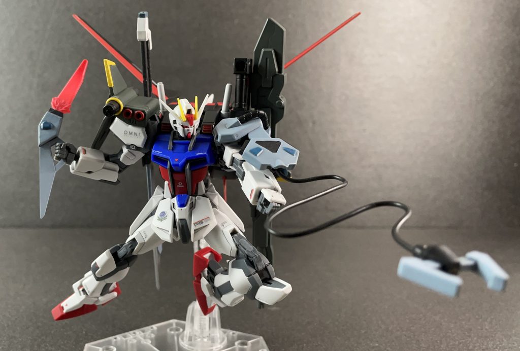 エントリーグレード　パーフェクトストライクガンダム–3枚目/制作者：がっしり工房