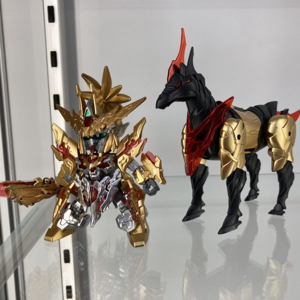 劉備ユニコーンガンダムと馬