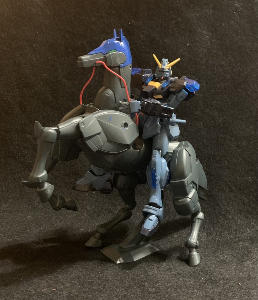 基本的に　敵陣に突っ込んでいって相手をボテくり倒して、掴んで爆熱！というアホ仕様です！という事で敵陣に突っ込んでいく時に、ギャラクシーブースターで飛んでいく以外に　サブフライトユニットも使います！命名　黒王号！　( ´∀｀)他のメンバーが真面目に作ってる中、毎回毎回、こんなのですいません！｡ﾟ(ﾟ´Д｀ﾟ)ﾟ｡