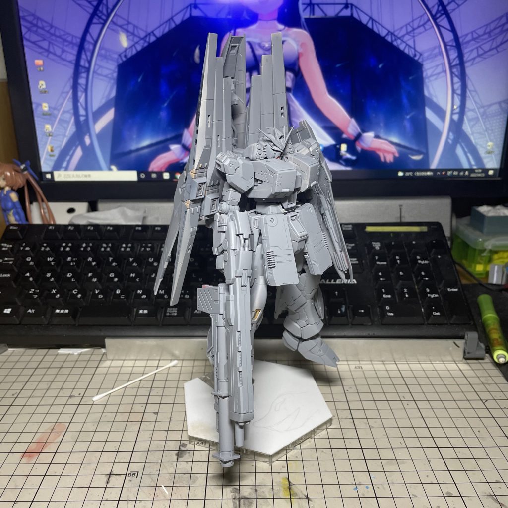 νガンダム　HWS第二形態–2枚目/制作者：うっちー