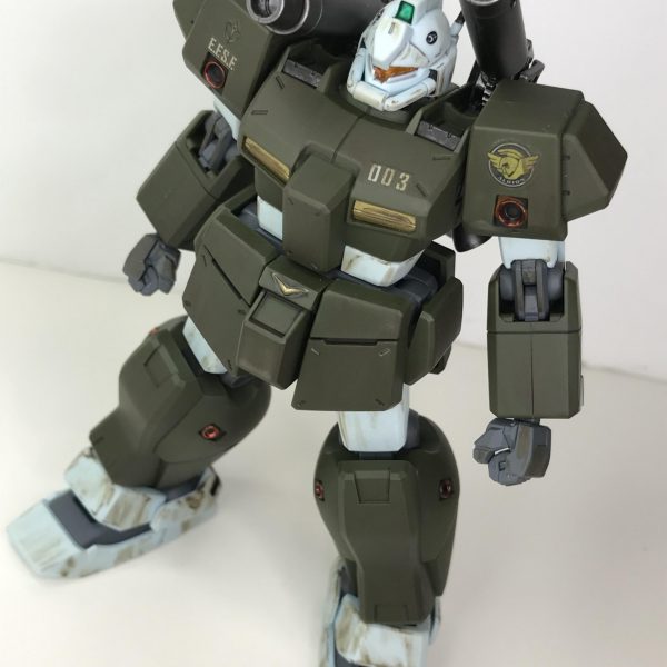 本体できました。ガンマカのブラウングリーンを指でなでつけて汚したんですが、目立ちませんねぇ…うーん。（2枚目）