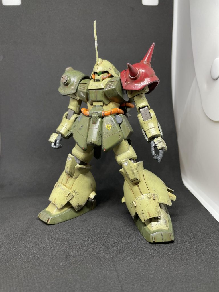 ウェザリング途中