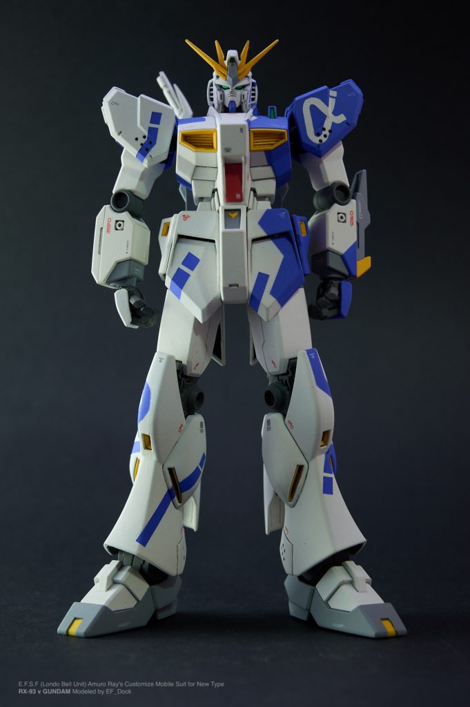 EG RX-93 ν Gundam（History Makers 九龍版カラー/Kuryu Color Scheme）–5枚目/制作者：EF_Dock
