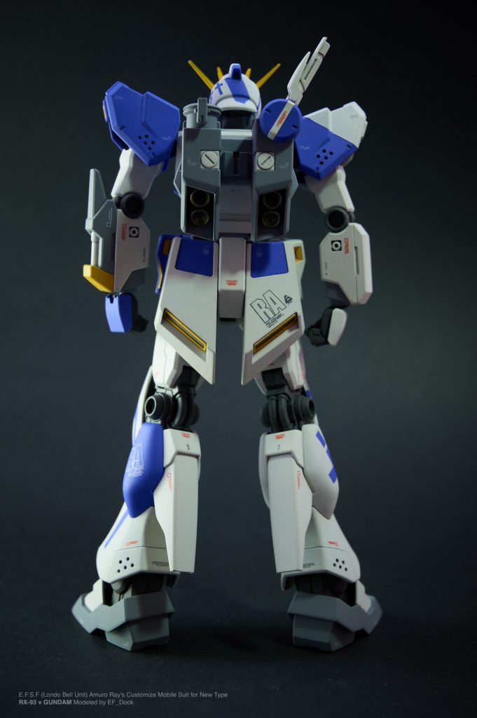 EG RX-93 ν Gundam（History Makers 九龍版カラー/Kuryu Color Scheme）–7枚目/制作者：EF_Dock