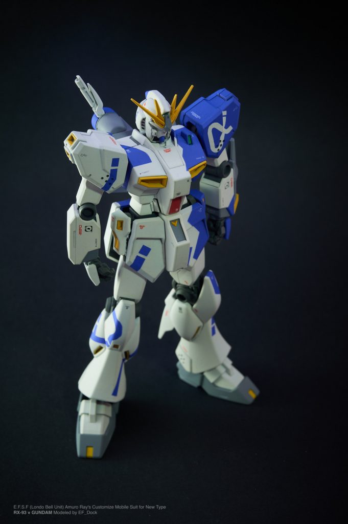 EG RX-93 ν Gundam（History Makers 九龍版カラー/Kuryu Color Scheme）–3枚目/制作者：EF_Dock