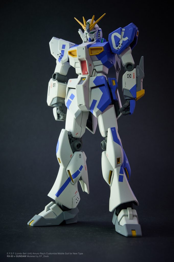 EG RX-93 ν Gundam（History Makers 九龍版カラー/Kuryu Color Scheme）–6枚目/制作者：EF_Dock