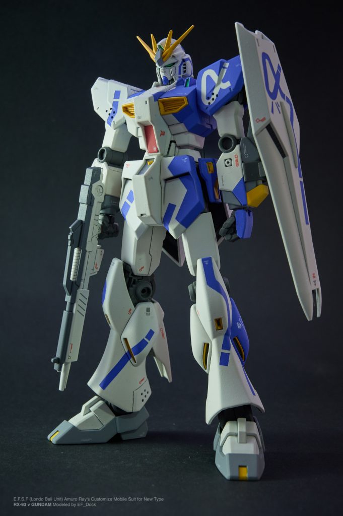 EG RX-93 ν Gundam（History Makers 九龍版カラー/Kuryu Color Scheme）–8枚目/制作者：EF_Dock