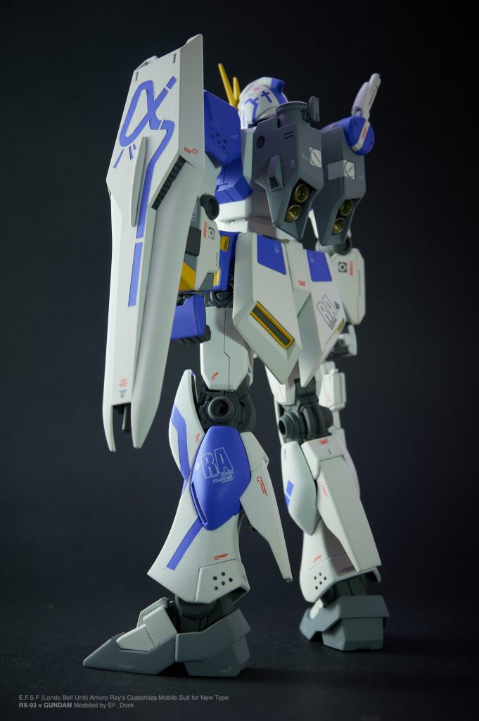 EG RX-93 ν Gundam（History Makers 九龍版カラー/Kuryu Color Scheme）–2枚目/制作者：EF_Dock