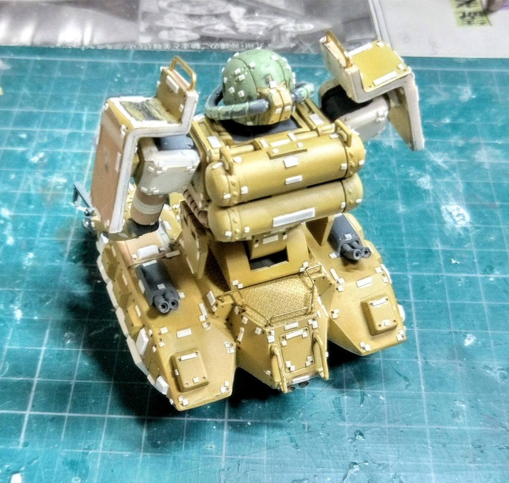 FGザク改MS-06Vザクタンク–3枚目/制作者：AKさん