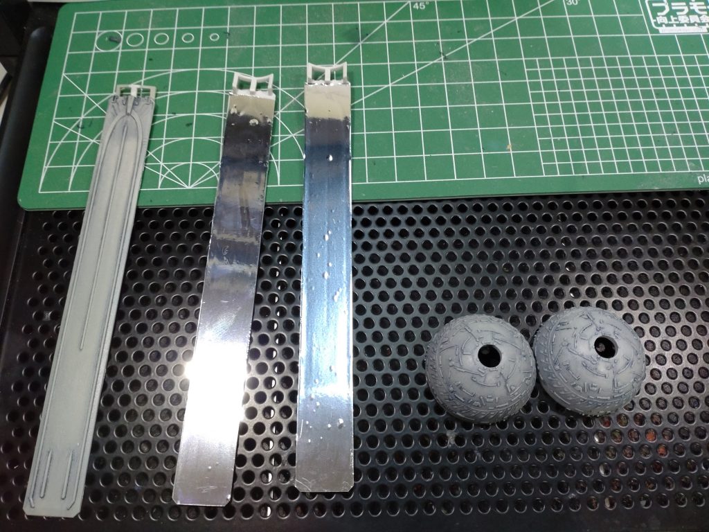 ミラーをラピーテープに。この方が鏡感アップ。