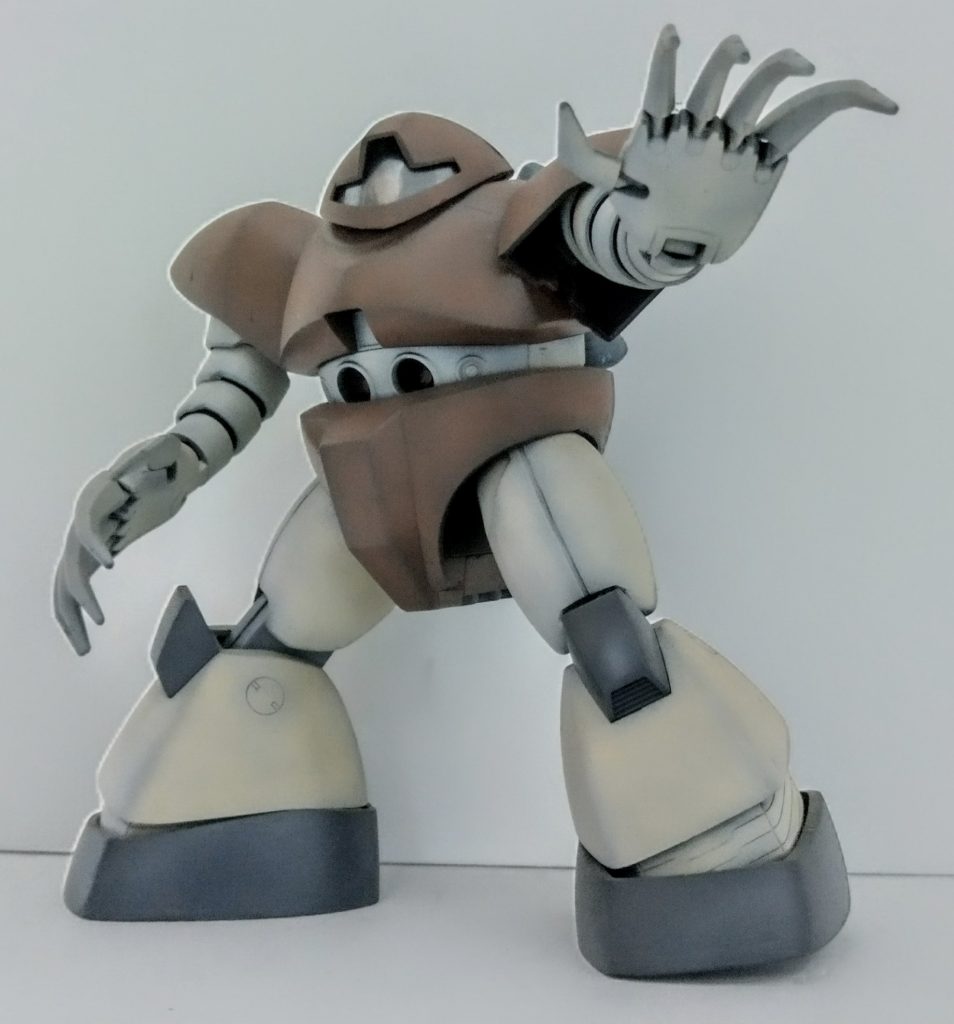 このゴックは随分前に作った物なので作りの粗さはお許しくらさい。