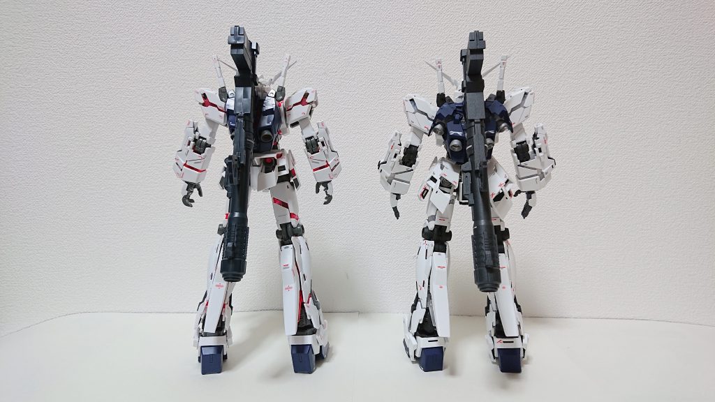 後ろ姿は足の長さ以外は違和感ないです。