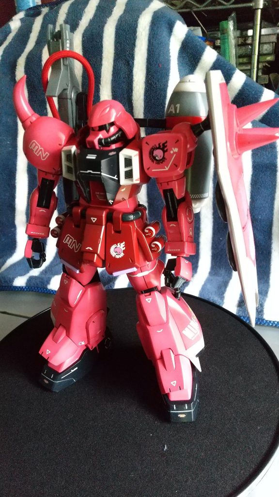 墨入れに白色系を使ってみた