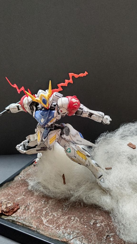 バルバトスルプス戦闘シーン–3枚目/制作者：ピヨツー