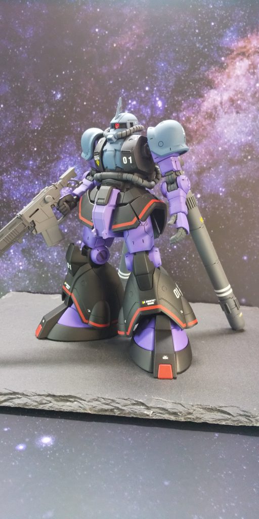 赤のラインは塗装