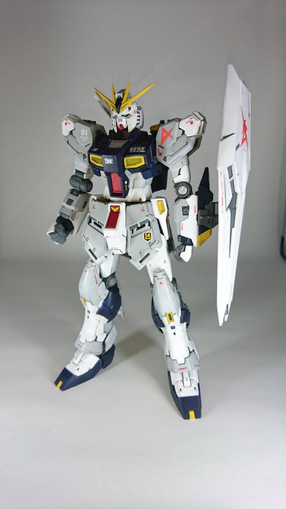 HWS装備を外すとこんな感じです。当初、灰色が濃すぎたなと感じたのですが、コレはコレでMSVのような良いアクセントになってるなと思い、今では結構気に入ってます。最後までご覧頂きありがとうございました。